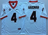 Georgia Bulldogs 4 Mecole Hardman White Nike College Football Jersey,baseball caps,new era cap wholesale,wholesale hats